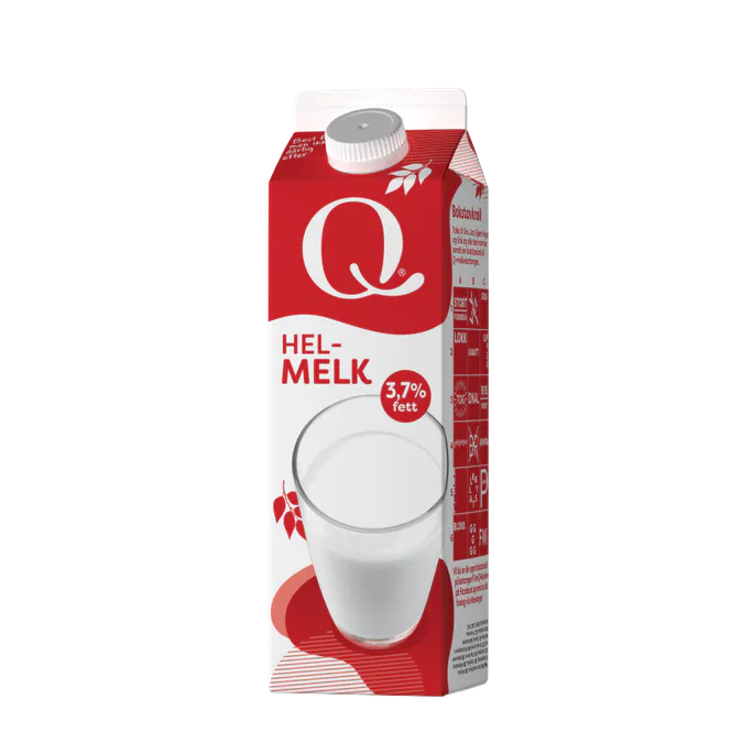 Hovedbilde Helmelk Q 3,7% 1l